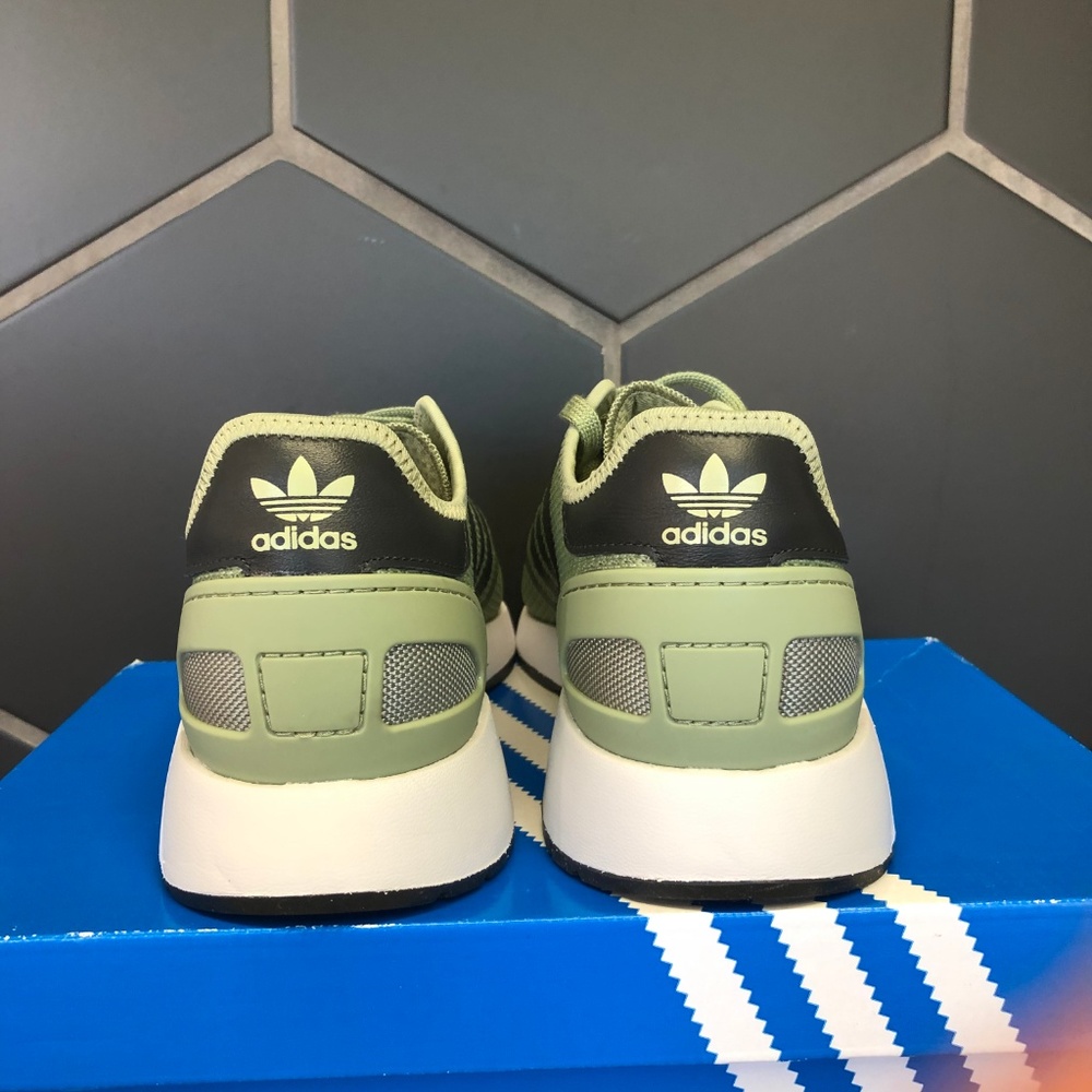 New! Adidas N-5923 Running Shoes Green White - Picture 4 of 5